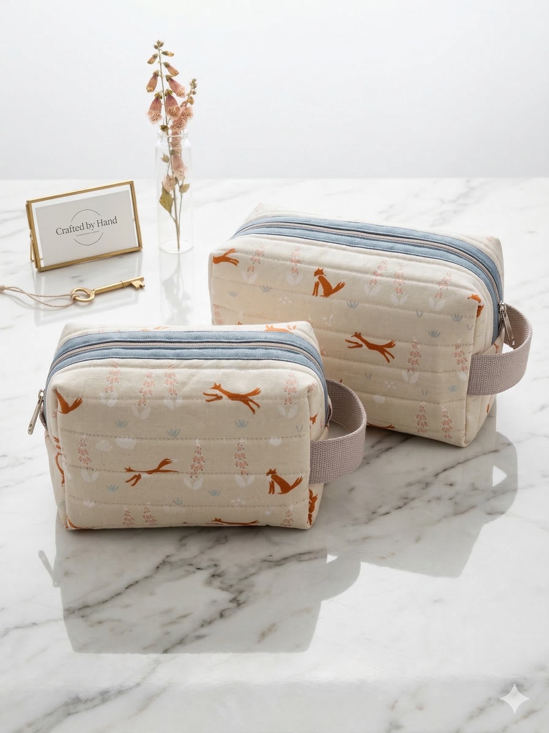 Handmade quilted bags